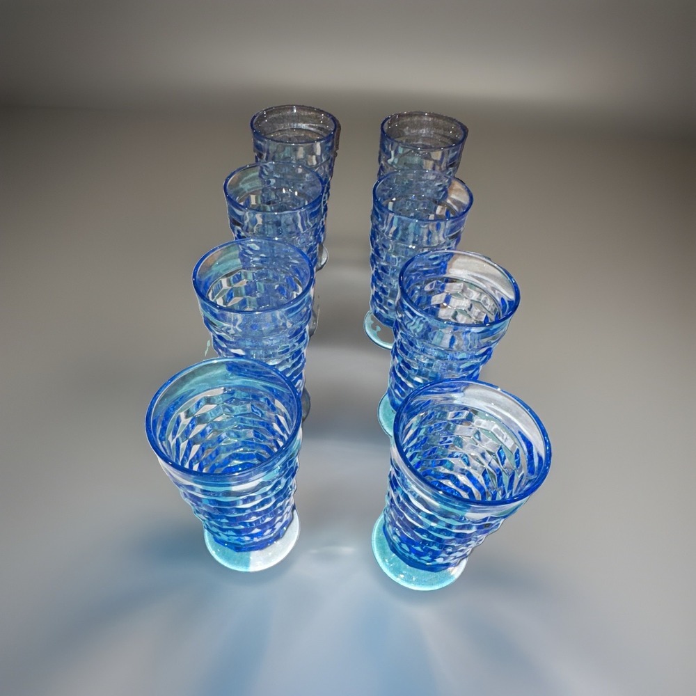 Set of 8- 8 oz Indiana glasses Whitehall